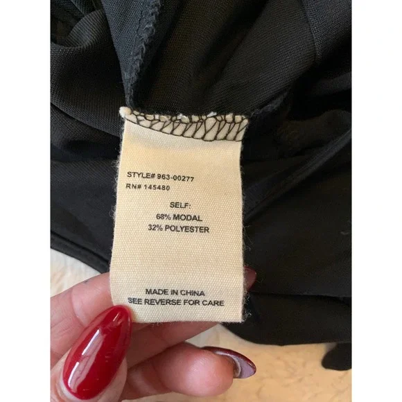 Mo:Vint Black Sheer Collarbone Jumpsuit - Picture 12 of 14